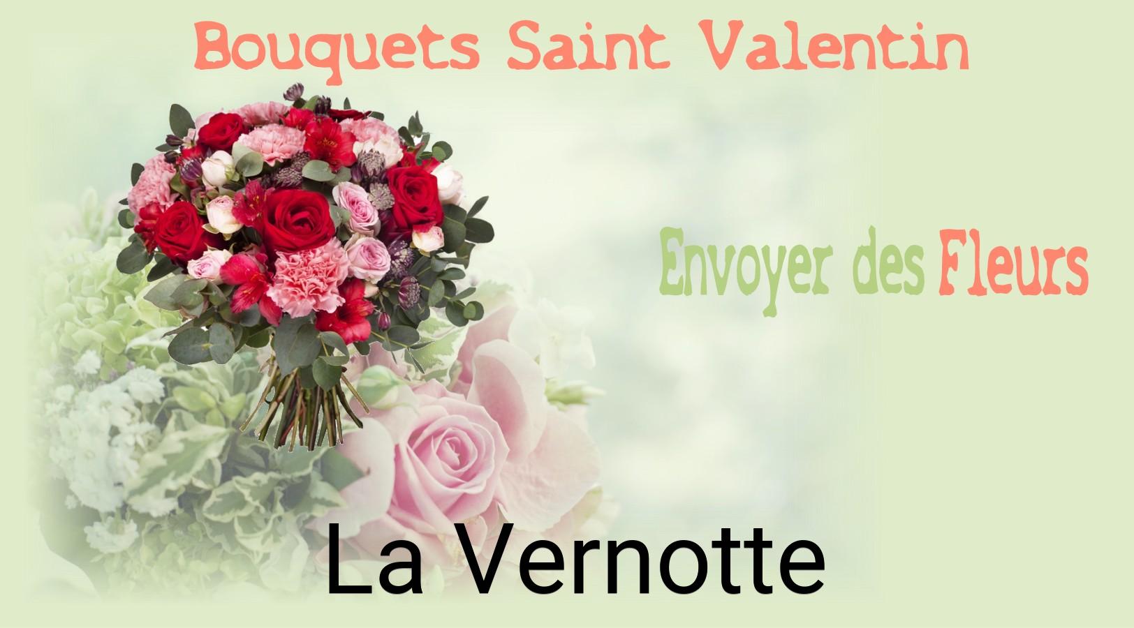Roses de Saint-Valentin livrées à La Vernotte